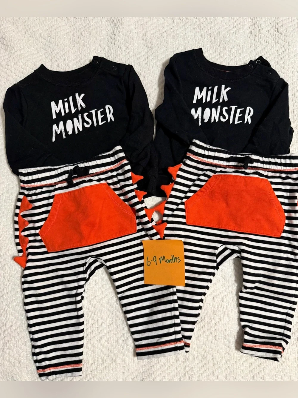6-9 month twin baby girl bundle